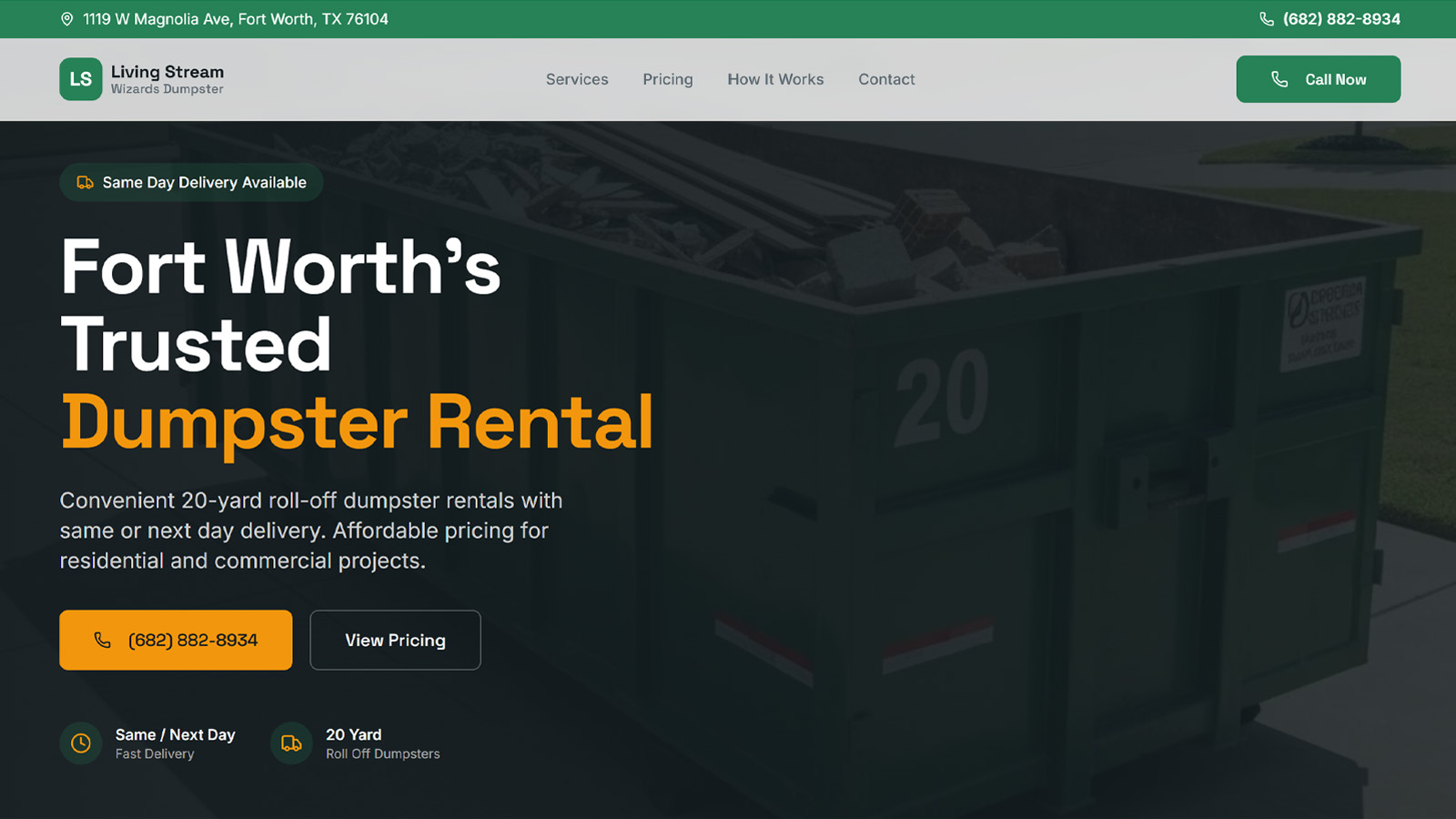 Living Stream Wizards Dumpster screenshot